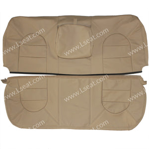 1999 Ford F250 F350 Lariat Custom Real Leather Seat Covers (Rear) - lseat