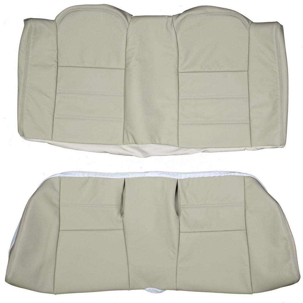 1995-1996 Jaguar XJS Custom Real Leather Seat Covers (Rear) - lseat2