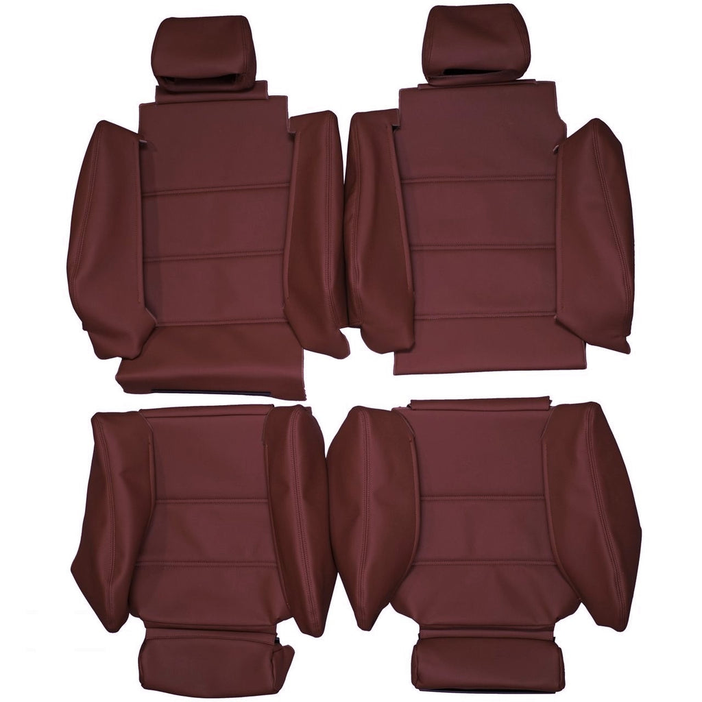 1987-1993 BMW E30 M3 Custom Real Leather Seat Covers (Front) - lseat2