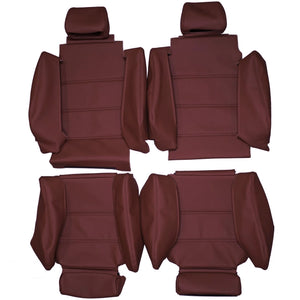 1987-1993 BMW E30 M3 Custom Real Leather Seat Covers (Front) - lseat2