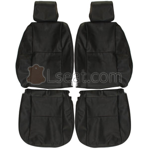 2003-2008 Pontiac Vibe Custom Real Leather Seat Covers (Front) - lseat