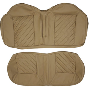1980-1984 Audi Quattro Custom Real Leather Seat Covers (Rear) - lseat2