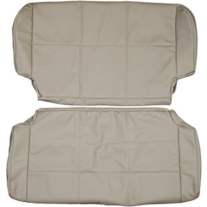 1997-2002 JEEP Wrangler TJ Custom Real Leather Seat Covers (Rear) - lseat2