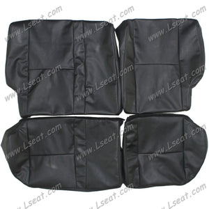 2003-2008 Pontiac Vibe Custom Real Leather Seat Covers (Rear) - lseat