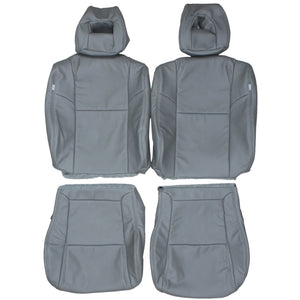 2003-2008 Honda Pilot Custom Real Leather Seat Covers (Front) - lseat2