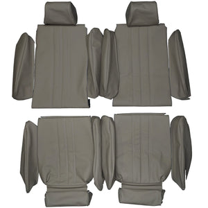 1984-1988 BMW E28 528 535 M5 Custom Real Leather Seat Covers (Front) - lseat2