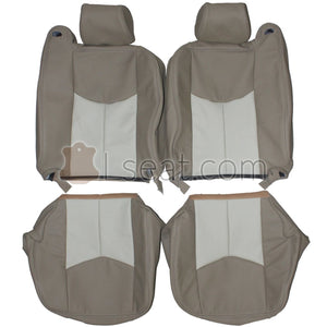 2003-2006 Chevrolet Suburban Custom Real Leather Seat Covers (Front) - lseat