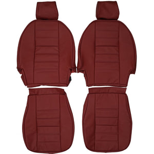 1980-1987 TVR Tasmin Custom Real Leather Seat Covers (Front) - lseat2