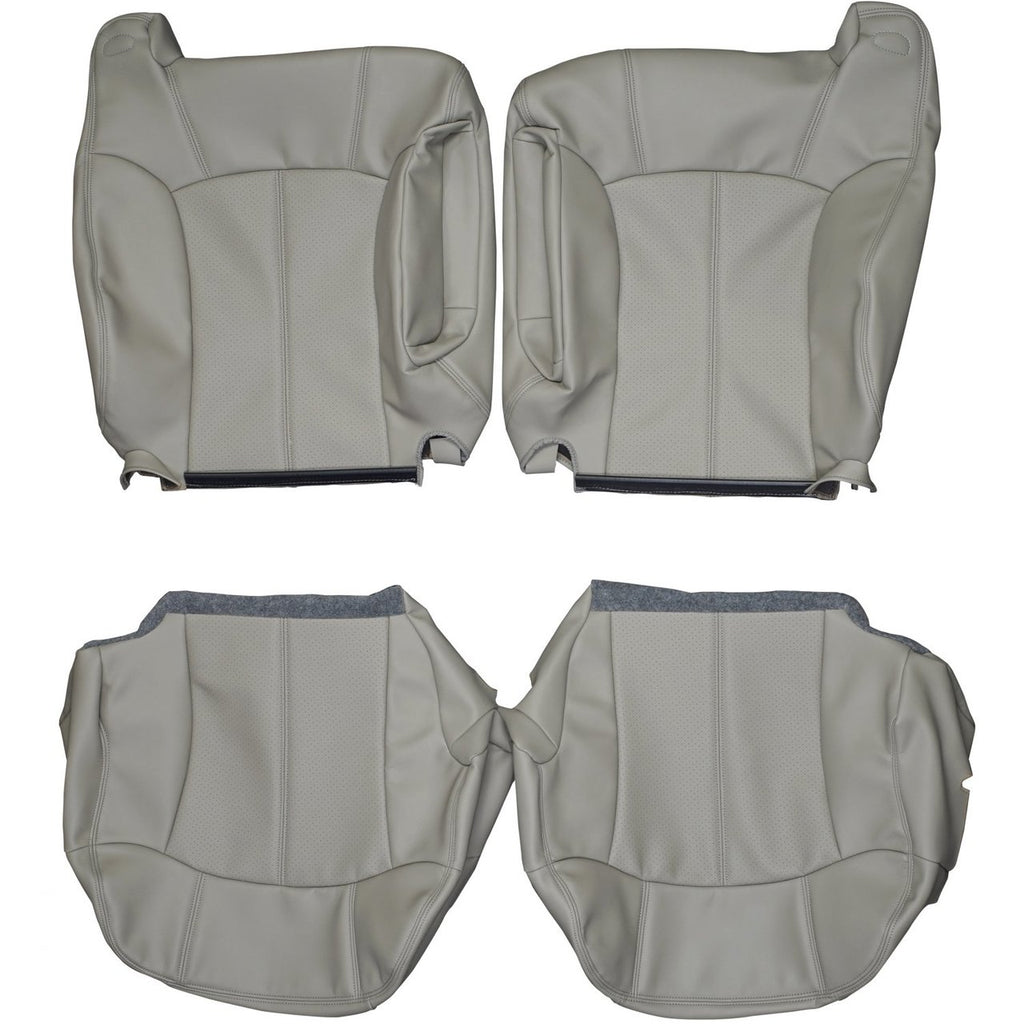 2002 Cadillac Escalade Custom Real Leather Seat Covers (Front) - lseat2