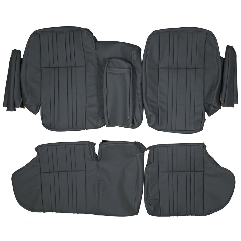 1985-1989 Range Rover Classic Custom Real Leather Seat Covers (Rear) - lseat2