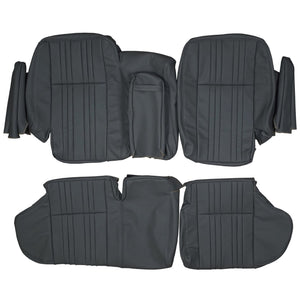 1985-1989 Range Rover Classic Custom Real Leather Seat Covers (Rear) - lseat2