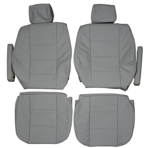 1988-1996 BMW E34 525i Sedan Custom Real Leather Seat Covers (Front) - lseat2
