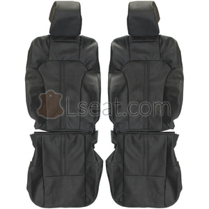 2009-2014 Lincoln MKT Custom Real Leather Seat Covers (Front) - lseat