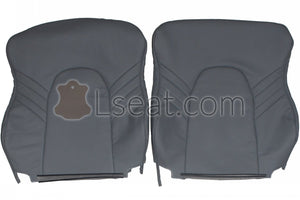 1993-1997 Saab 9000 Aero Custom Real Leather Seat Covers (Front) - lseat2