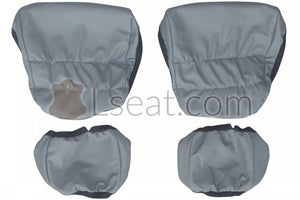 1998-2004 Porsche 911 996 Custom Real Leather Seat Covers (Rear) - lseat2