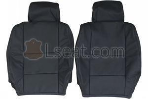 1996-2002 Toyota Prado J90 Custom Real Leather Seat Covers (Front) - lseat2
