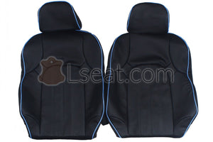 2001-2008 Hyundai Tiburon Custom Real Leather Seat Covers (Front) - lseat2