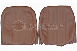 1986-1993 Volvo 240 Custom Real Leather Seat Covers (Front) - lseat2