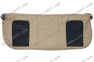 2001 Ford F250 F350 Lariat Custom Real Leather Seat Covers (Rear) - lseat