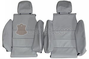 1983-1989 BMW M6 E24 6-Series M635csi Custom Real Leather Seat Covers (Front) - lseat2
