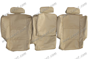 2004-2014 Nissan Armada Custom Real Leather Seat Covers (Rear) - lseat
