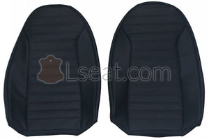 1971-1975 Pontiac Firebird Trans Am Custom Real Leather Seat Covers (Front) - lseat2