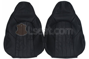 2001-2004 Mercedes-Benz SLK 32 AMG Custom Real Leather Seat Covers (Front) - lseat2