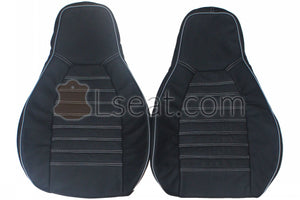 1976-1984 Porsche 924 Custom Real Leather Seat Covers (Front) - lseat