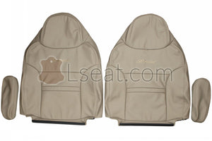 1999-2005 Ford Excursion Custom Real Leather Seat Covers (Front) - lseat2