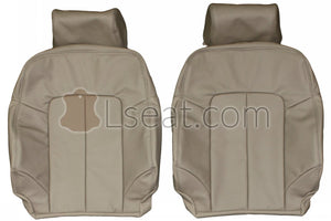 1997-1999 Acura CL Custom Real Leather Seat Covers (Front) - lseat2