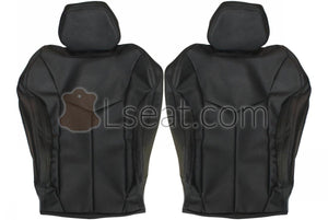 2011-2016 Hyundai Veloster Coupe Custom Real Leather Seat Covers (Front) - lseat