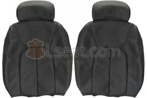 1996-2001 Oldsmobile Bravada Custom Real Leather Seat Covers (Front) - lseat