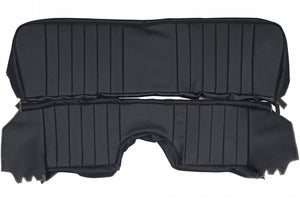 1967-1974 Jaguar XKE Roadster Custom Real Leather Seat Covers (Rear) - lseat2