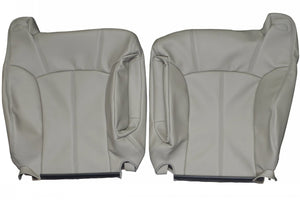 2002 Cadillac Escalade Custom Real Leather Seat Covers (Front) - lseat2