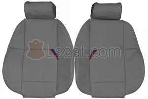 1992-1998 BMW E36 M3 Sport Custom Real Leather Seat Covers (Front) - lseat2
