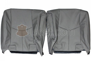 2003-2006 Chevrolet Suburban Custom Real Leather Seat Covers (Rear) - lseat