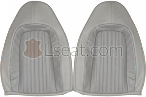 1970-1974 Dodge Challenger Custom Real Leather Seat Covers (Front) - lseat2