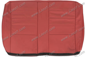 1984-1986 Mustang Convertible Custom Real Leather Seat Covers (Rear) - lseat