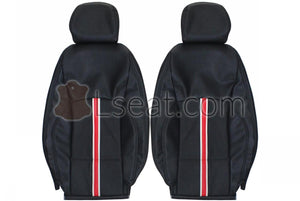 2004-2008 BMW Z4 Roadster E85 Custom Real Leather Seat Covers (Front) - lseat