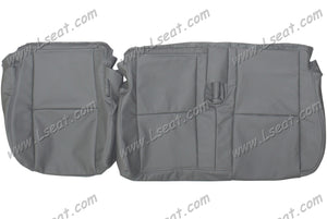 2006-2014 Chevrolet Tahoe Custom Real Leather Seat Covers (Rear) - lseat