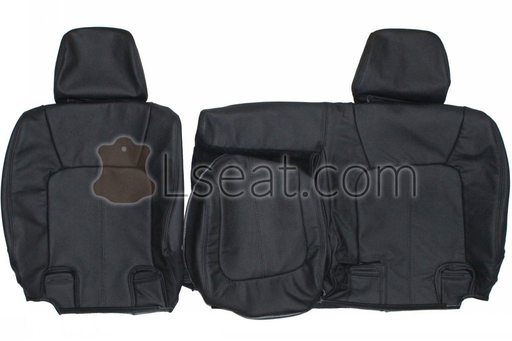 2002-2006 Cadillac Escalade EXT Custom Real Leather Seat Covers (Rear) - lseat