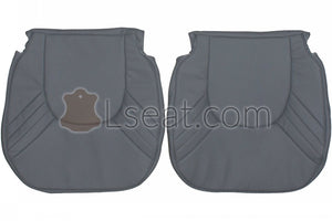 1993-1997 Saab 9000 Aero Custom Real Leather Seat Covers (Front) - lseat2
