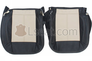 2005-2010 Hummer H3 Custom Real Leather Seat Covers (Front) - lseat