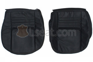 1978-1981 Pontiac Firebird Custom Real Leather Seat Covers (Front) - lseat2