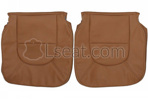 1990-1993 Saab 900 Convertible Custom Real Leather Seat Covers (Front) - lseat2