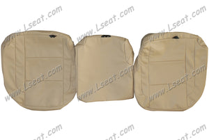 2004-2014 Nissan Armada Custom Real Leather Seat Covers (Rear) - lseat
