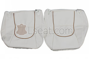 1998-2003 Jaguar XJ8 Vanden Plas Custom Real Leather Seat Covers (Front) - lseat2