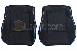 2001-2008 Hyundai Tiburon Custom Real Leather Seat Covers (Front) - lseat2