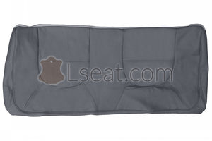 1986-1989 Saab 900 Convertible Custom Real Leather Seat Covers (Rear) - lseat2