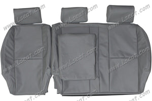 2006-2014 Chevrolet Tahoe Custom Real Leather Seat Covers (Rear) - lseat